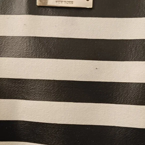 Kate Spade Splash Out Stripe Sunglasses Beach Tote - Picture 15 of 16